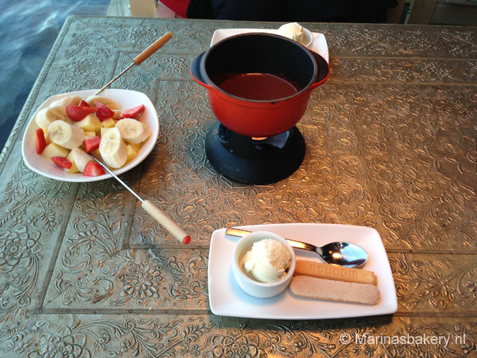 High tea & chocode fondue ChocOase Haarlem