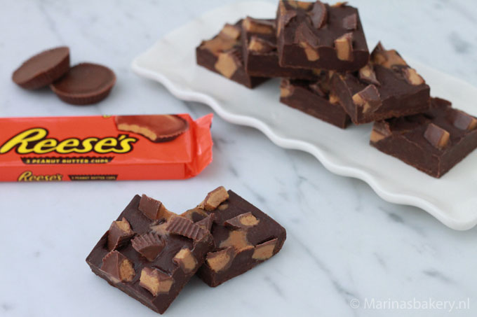 Reese's-Peanut-Butter-Cup-Fudge
