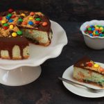 M&M’S Cookie-Cheesecake + Review Cheesecake
